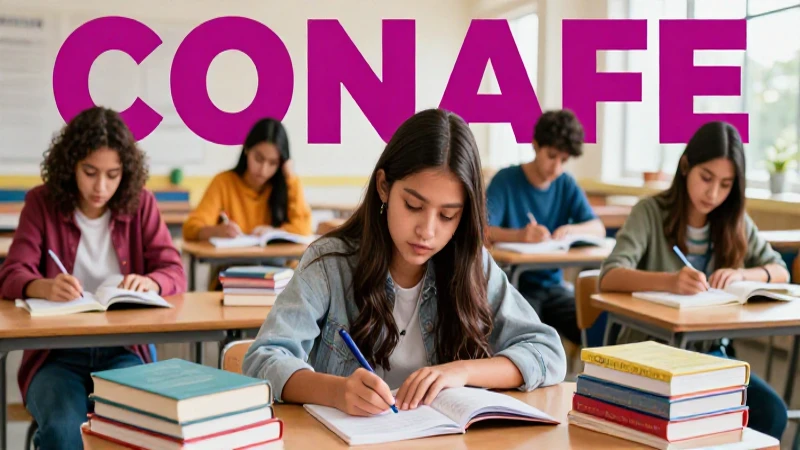 Estudiante mexicano estudia en CONAFE