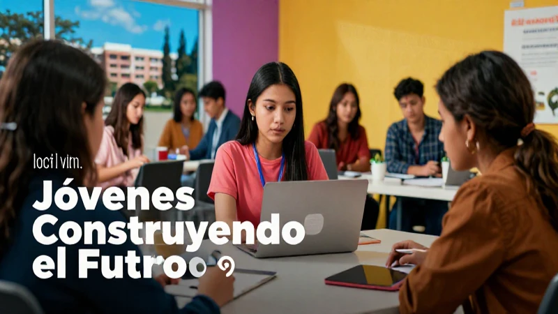 Jóvenes construyen futuro profesional con oportunidades