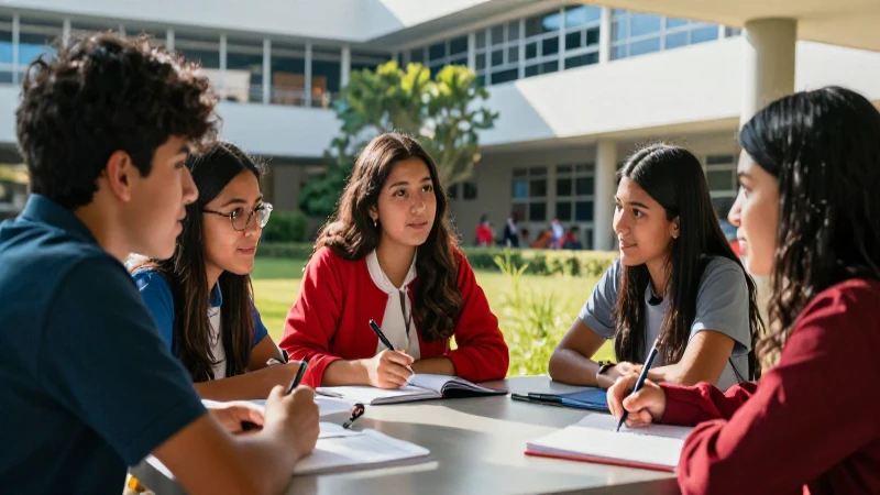 Estudiantes mexicanos buscan información sobre la beca