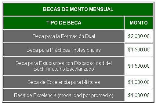 cuanto dinero te dan en la beca de universidad