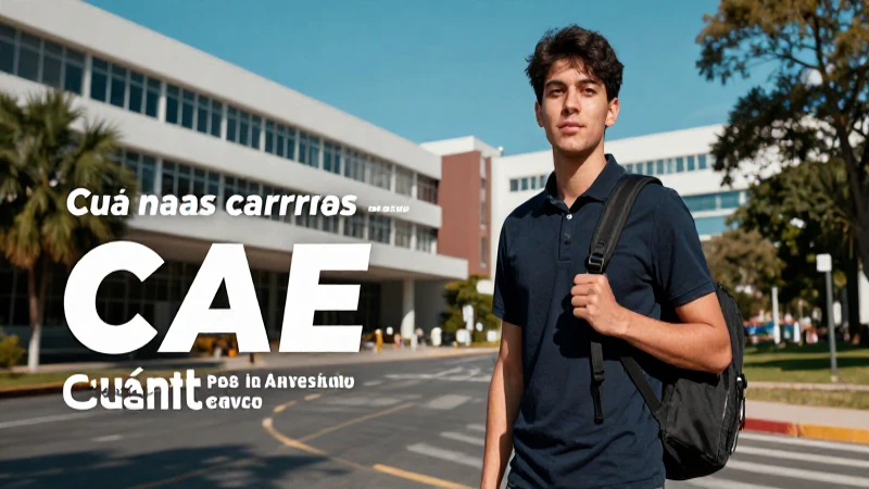 El CAE cubre las carreras, el máximo posible