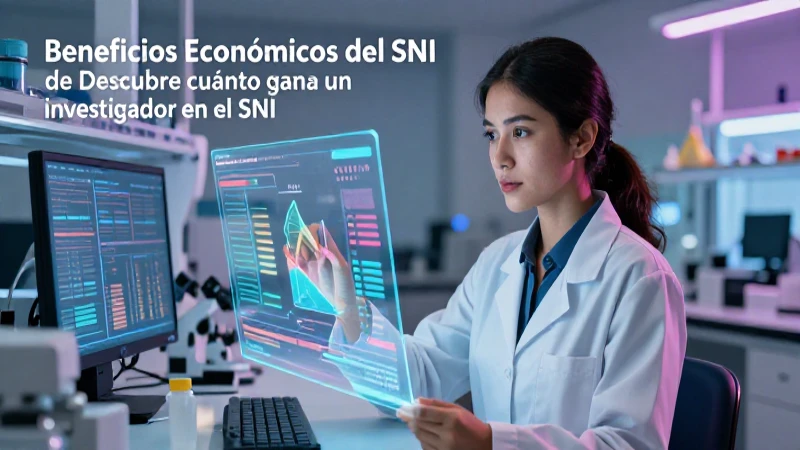 Salarios del SNI para investigadores