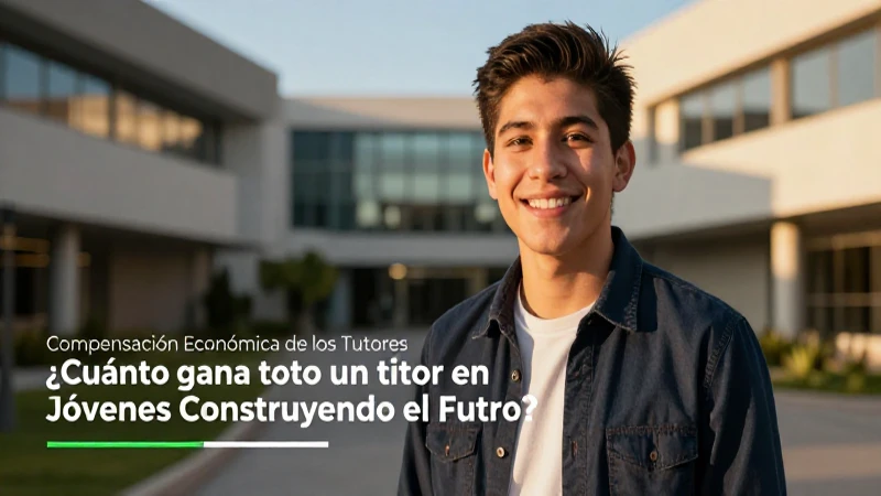 Ganancias de tutores en Jóvenes Construyendo el Futuro