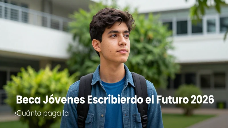 ¿Cuánto paga la Beca Jóvenes Escribiendo el Futuro 2026? 40 Becas: finalización y nuevas oportunidades