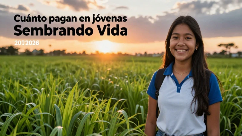 Becarios de Sembrando Vida 2026 ganan