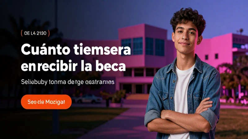 ¿Cuándo recibiré mi beca?