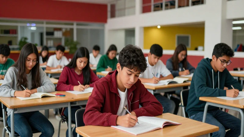 Años promedio de estudio en México