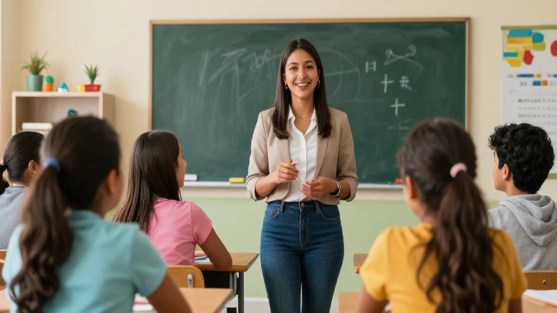 Educadora mexicana apasionada y moderna