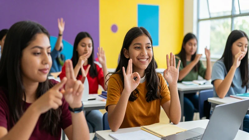 Lenguaje de señas: clave de la inclusión educativa