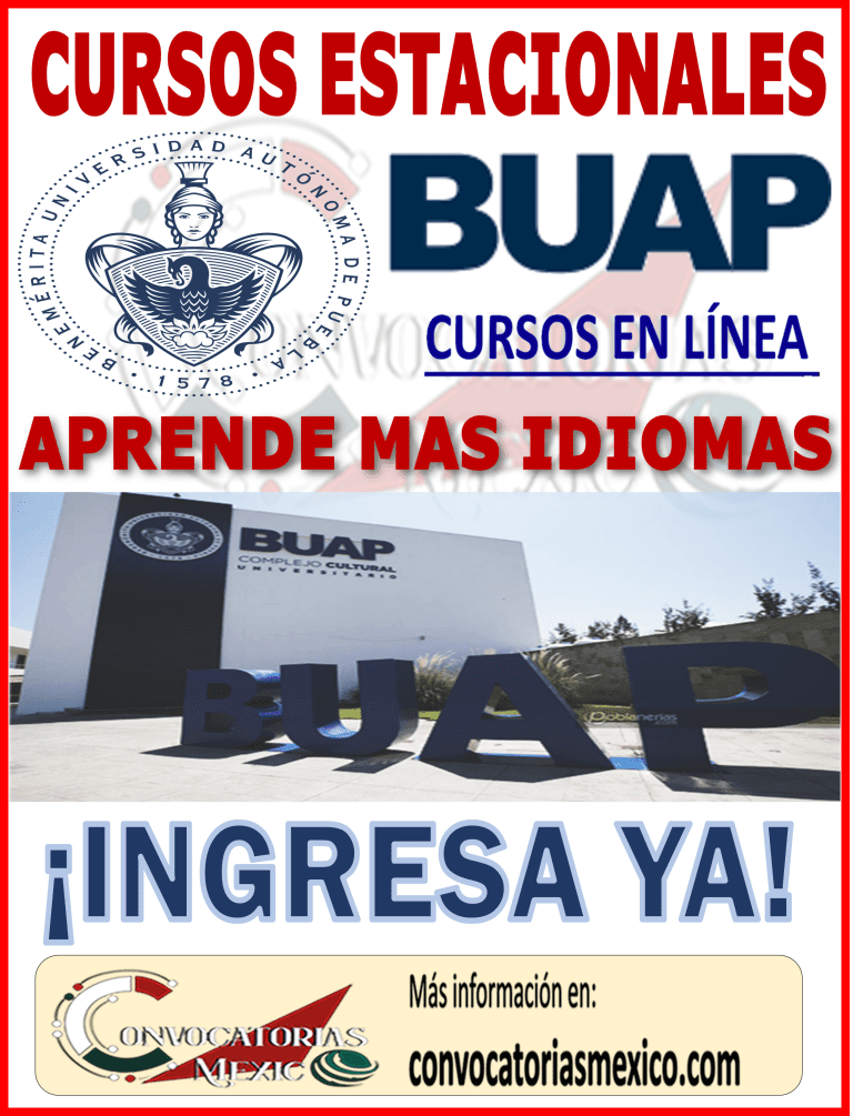 Cursos estacionales de la BUAP: descubre y inscríbete