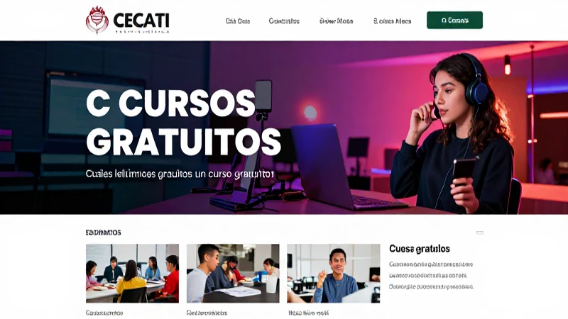 Requisitos para cursos gratuitos del CECATI