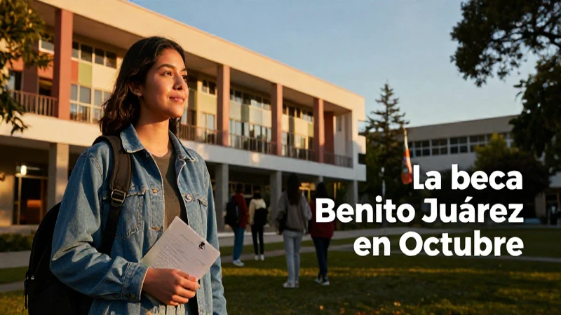 Fecha de depósito Beca Benito Juárez octubre