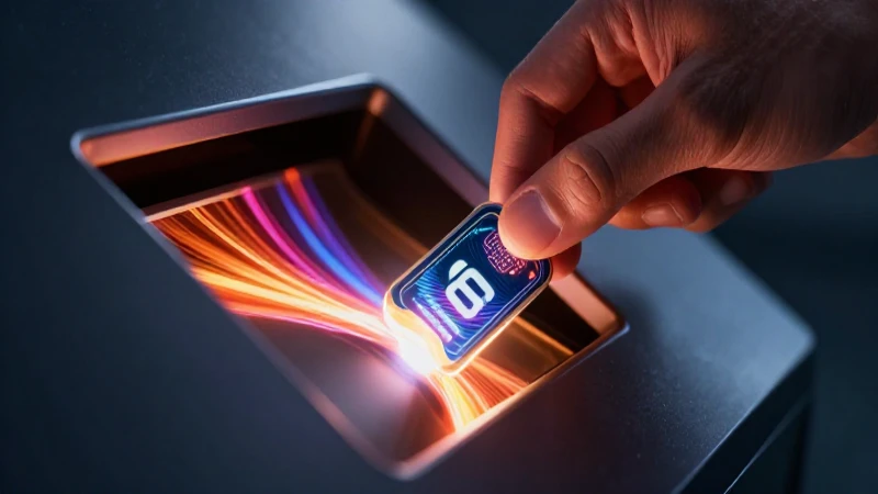 Manos digitales en un slot futurista vibrante