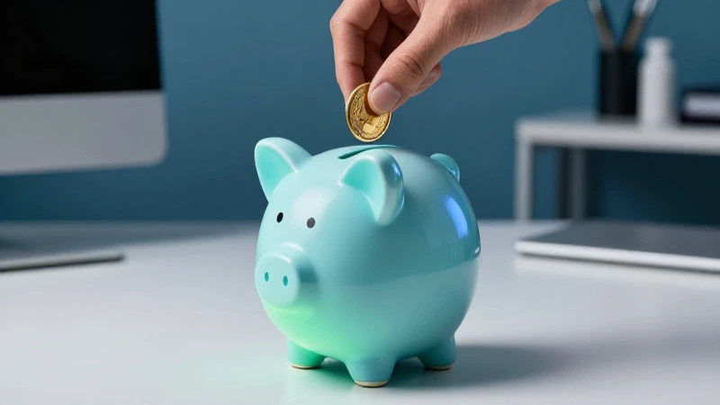 Oro en cerdito con luces y enfoque nítido