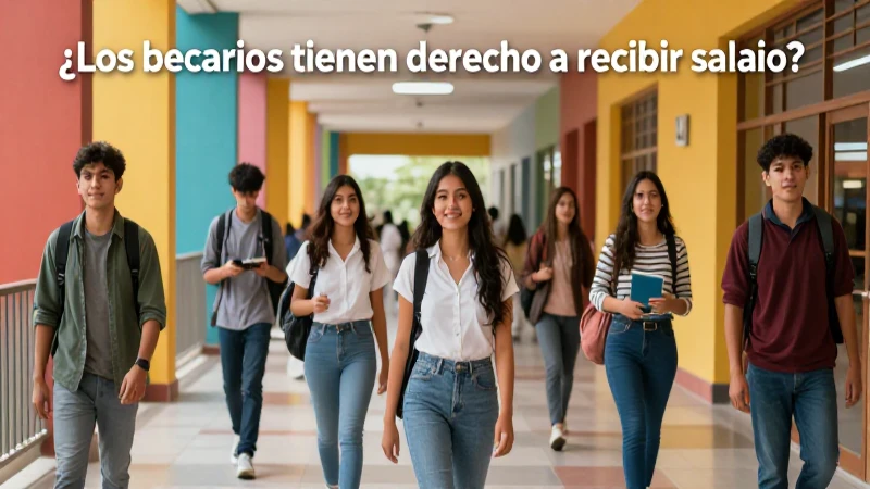 Derechos de becarios: salarios y vacaciones