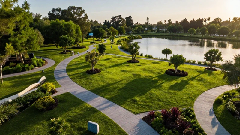 Parque El Cedazo: naturaleza vibrante y moderna
