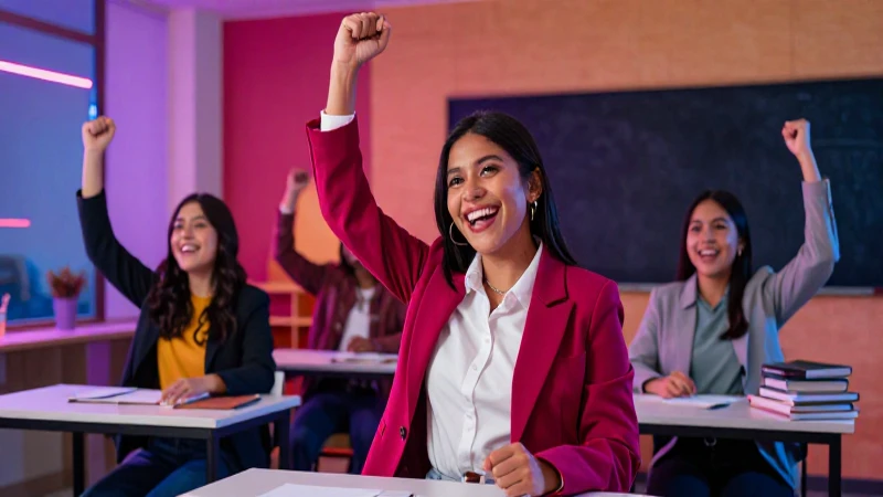 Estudiante mexicano celebra éxito académico