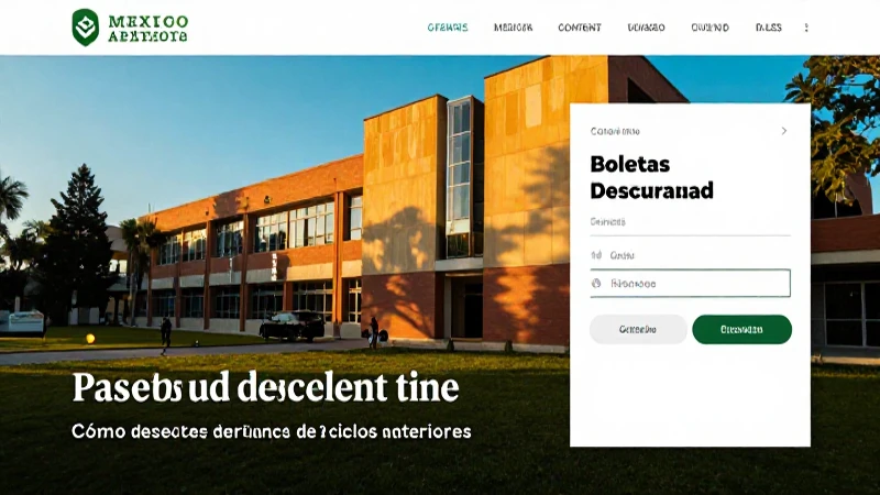 Descarga boletas de primaria de ciclos anteriores