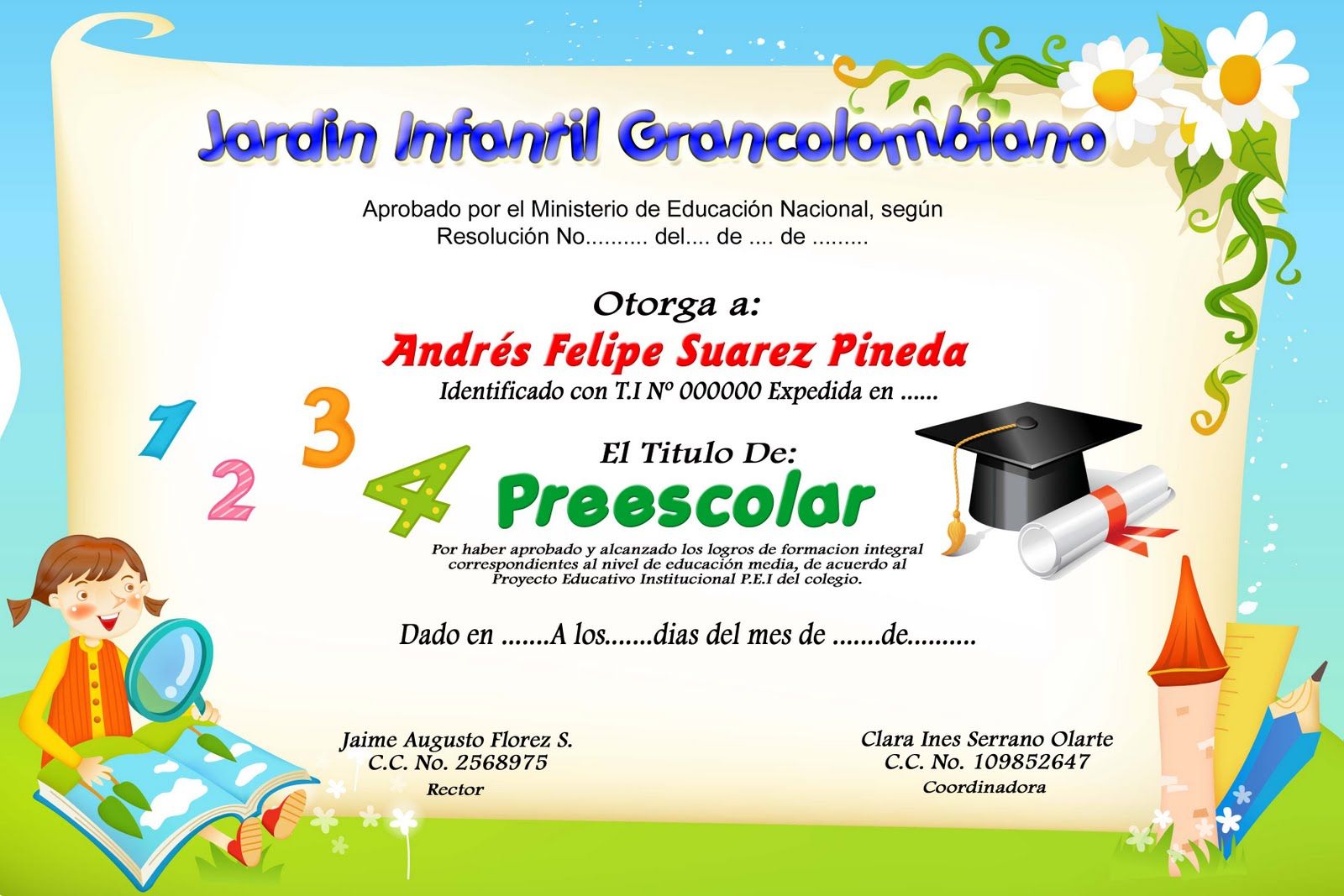 Descarga certificados de preescolar gratis: guía paso a paso