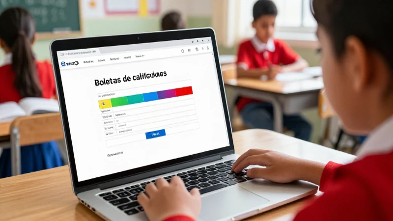 Descarga las boletas de calificaciones en PDF