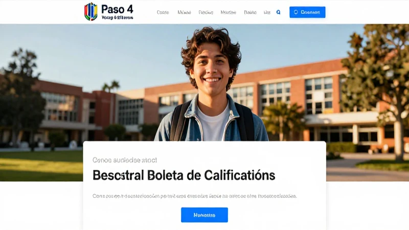 Cómo descargar la boleta de calificaciones