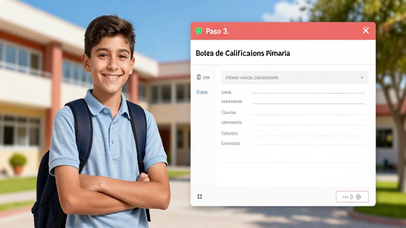 Descargar calificaciones de primaria en el campus