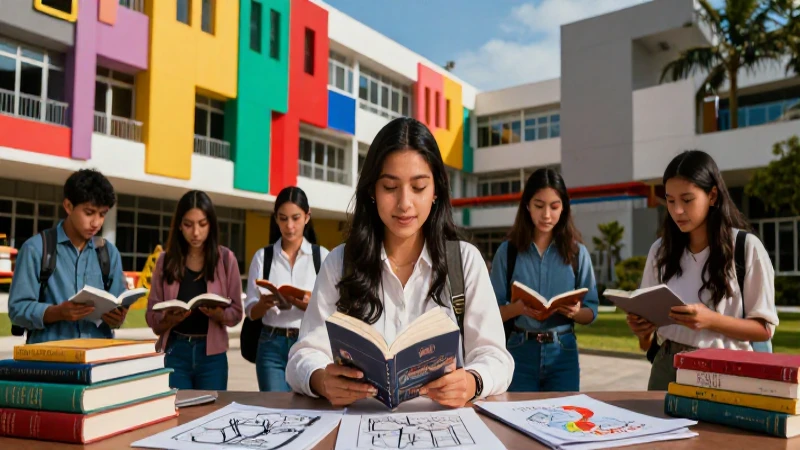 Estudiantes mexicanos crean contenido visual vibrante