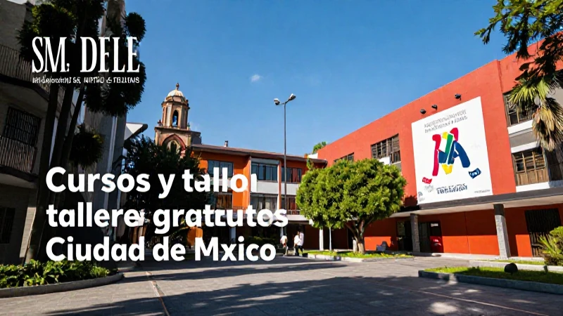 Busca cursos gratuitos en la Ciudad de México