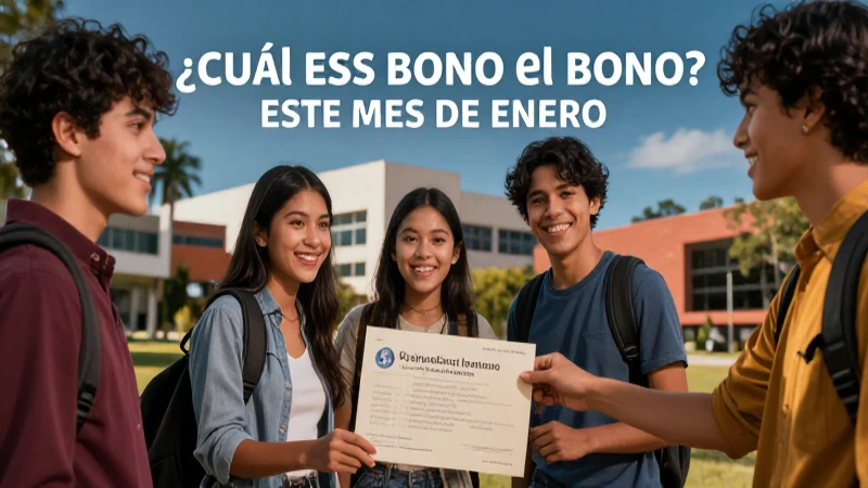 El bono de enero ofrece oportunidad en el campus
