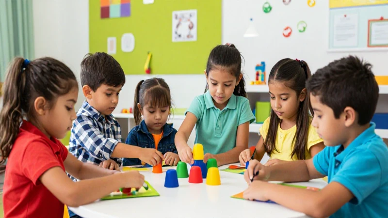 Material didáctico mejora el aprendizaje temprano en preescolar