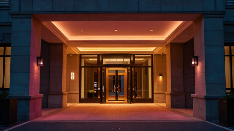 Entrada elegante, dramática y ultra detallada