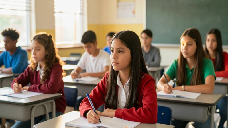 Logro académico en aula moderna mexicana