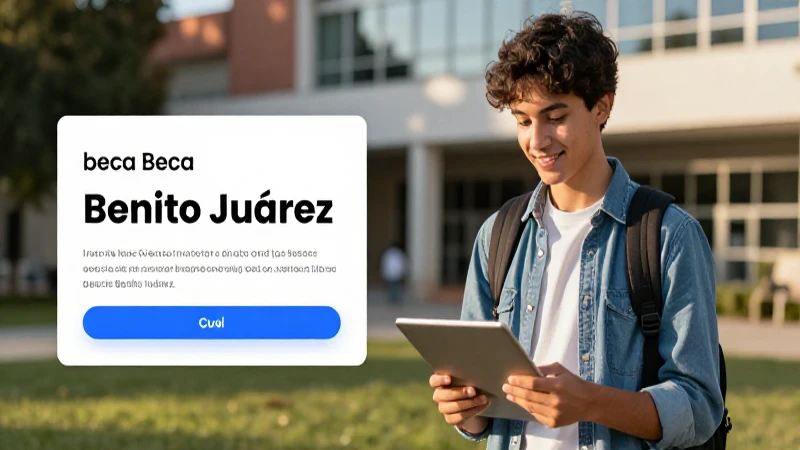 Cómo solicitar la beca Benito Juárez