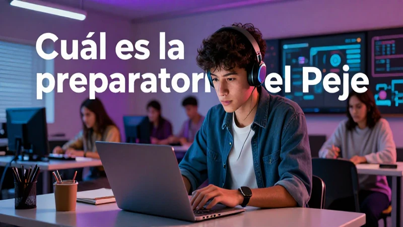 La oferta educativa del Peje