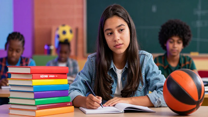 Retrato dinámico de estudiante mexicano moderno