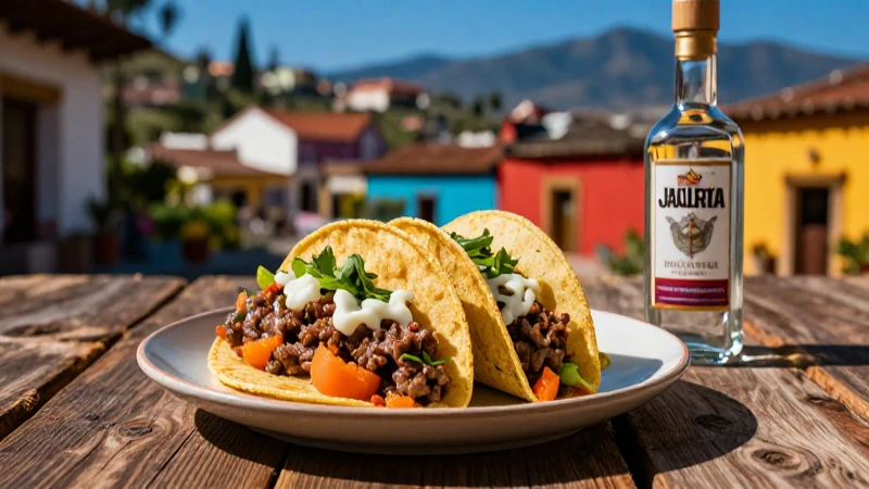 Gastronomía de Jalisco, tacos y tequila