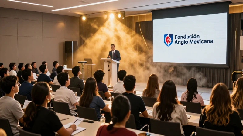 Conferencias y eventos de la Fundación Anglo Mexicana