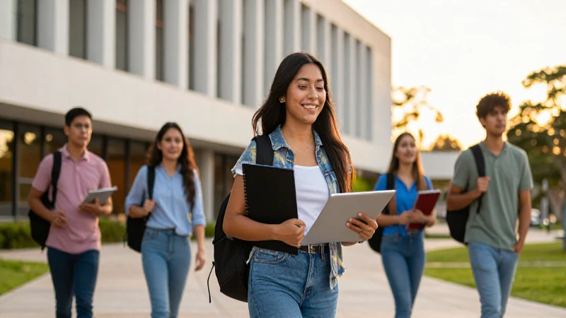 Jóvenes mexicanos universitarios triunfan en el campus moderno