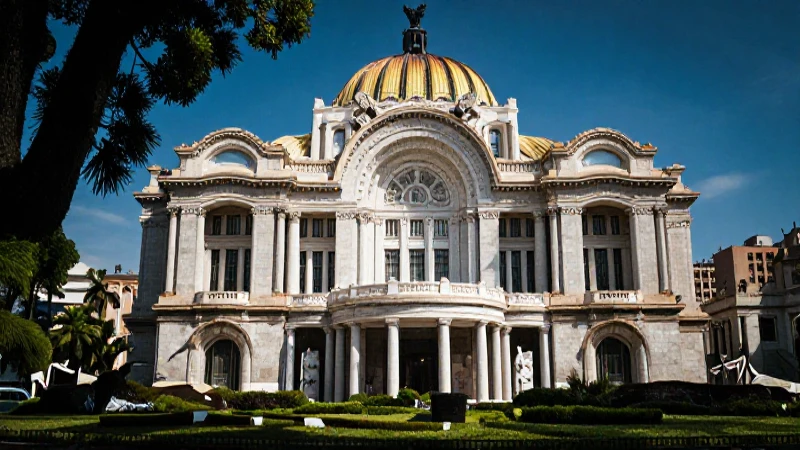 Arquitectura antigua y naturaleza en CDMX