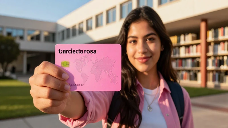 Requisitos y beneficios de la tarjeta rosa
