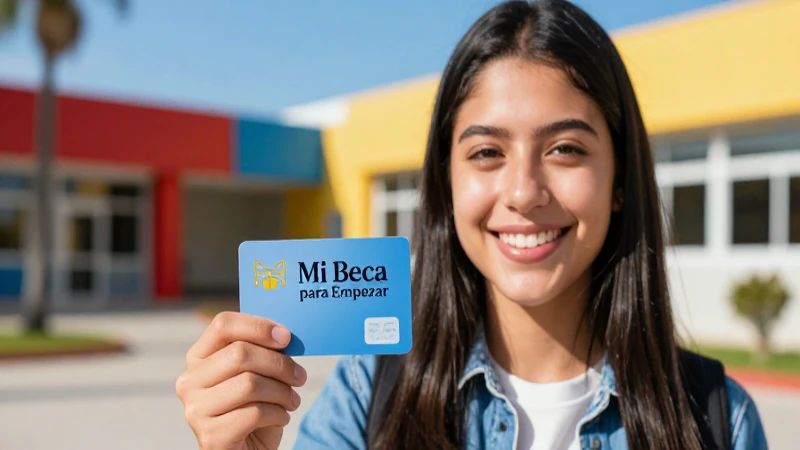Consulta requisitos y uso de Mi Beca