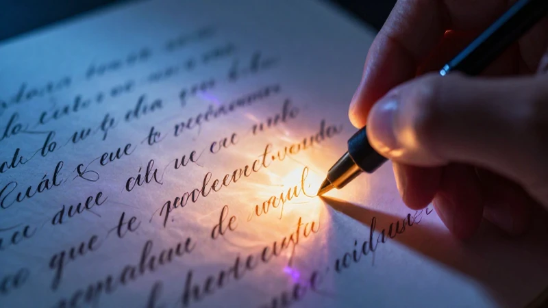 Tu letra refleja tu esencia y decisiones