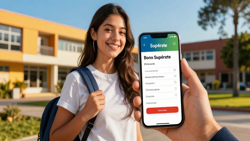 Requisitos y verificación del Bono Supérate