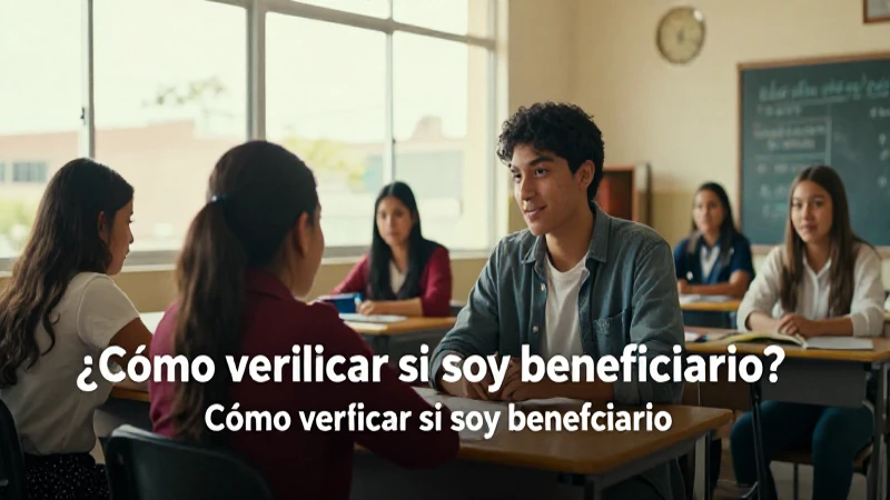 Verificar beneficio del programa Bienestar
