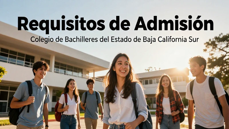 Admisión y oferta del Colegio de Bachilleres