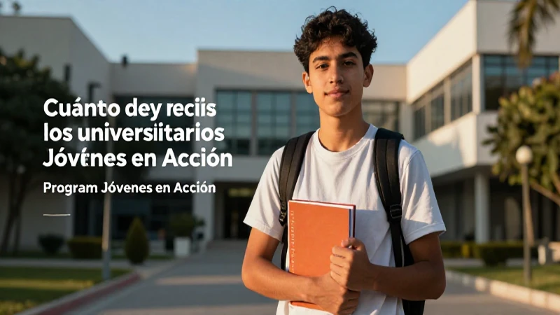 Requisitos del programa Jóvenes en Acción