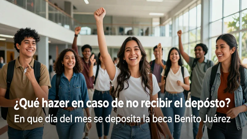 Consulta sobre becas universitarias y depósitos