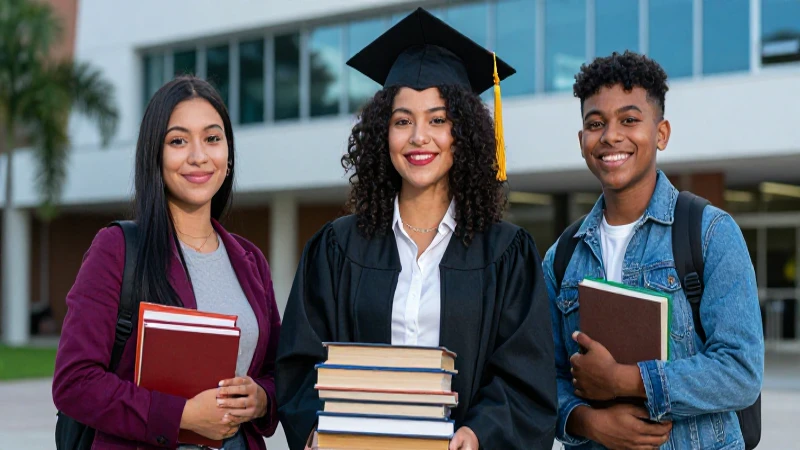 Estudiante mexicano celebra su éxito académico