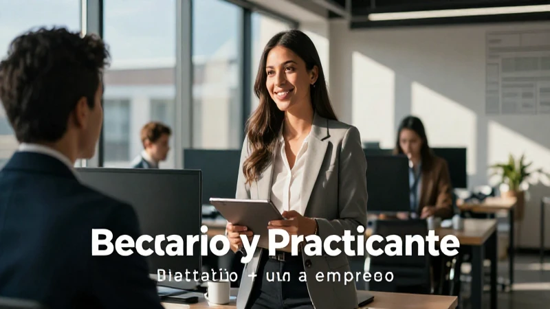 Diferencia entre becario y practicante empresarial
