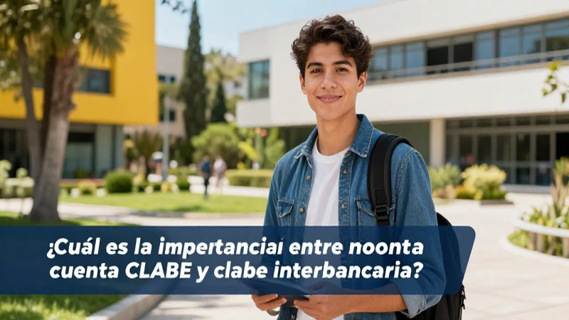Explica la diferencia entre CLABE y CLABE interbancaria